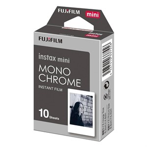 Fujifilm Instax Mini Monochrome Film. 4 Variety