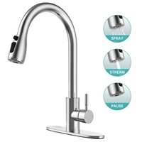 E7933 Kitchen Sink Faucets with Pull Down Sprayer
