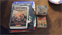 Group of antique music books, Mickey Mouse big