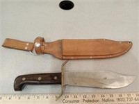 Bowie knife & sheath
