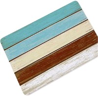 OHYESS 24"*36" Unique Vintage 3D Plank Wood Board