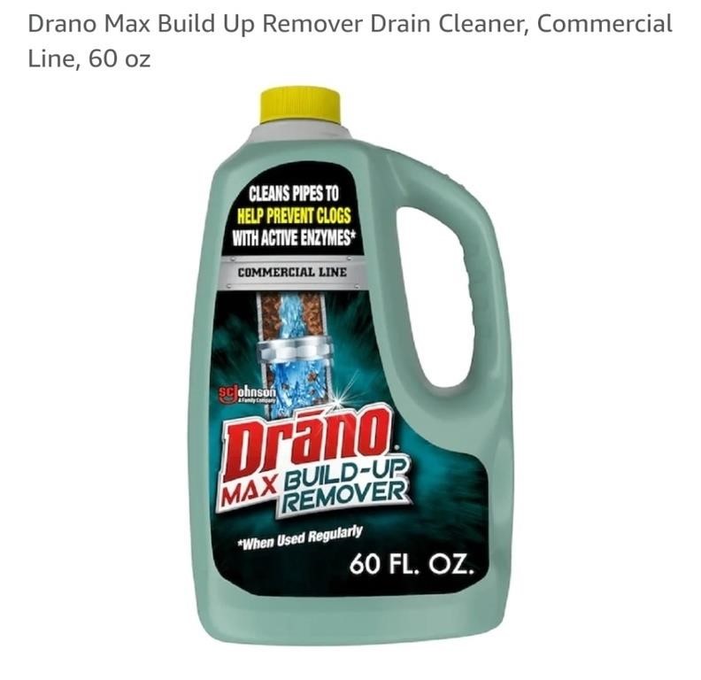 Drano Max Build Up Remover Drain Cleaner,