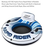 NEW Inflatable Inner Tube Float w/ Built in