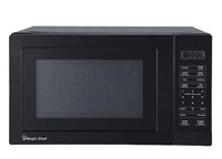 A548  Magic Chef 0.7 cu. ft. Black Microwave