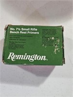 Remington No 7 1/2 Small Rifle Primers