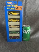 Hot Wheels 60s Muscle Cars Gift Pack