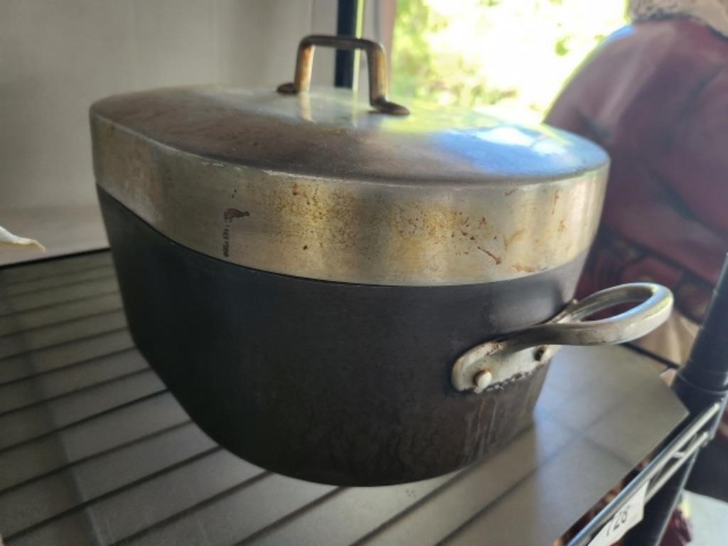 HEAVY ROASTING PAN WITH LID
