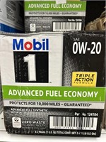 Mobil 1 0W-20 synthetic 6-1qt