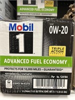 Mobil 1 0W-20 synthetic 6-1qt