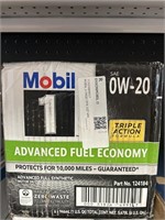 Mobil 1 0W-20 synthetic 6-1qt