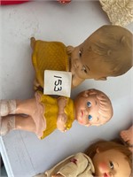 VTG RIBBER BABY DOLLS