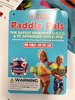 Paddle pads kids 33-55lbs