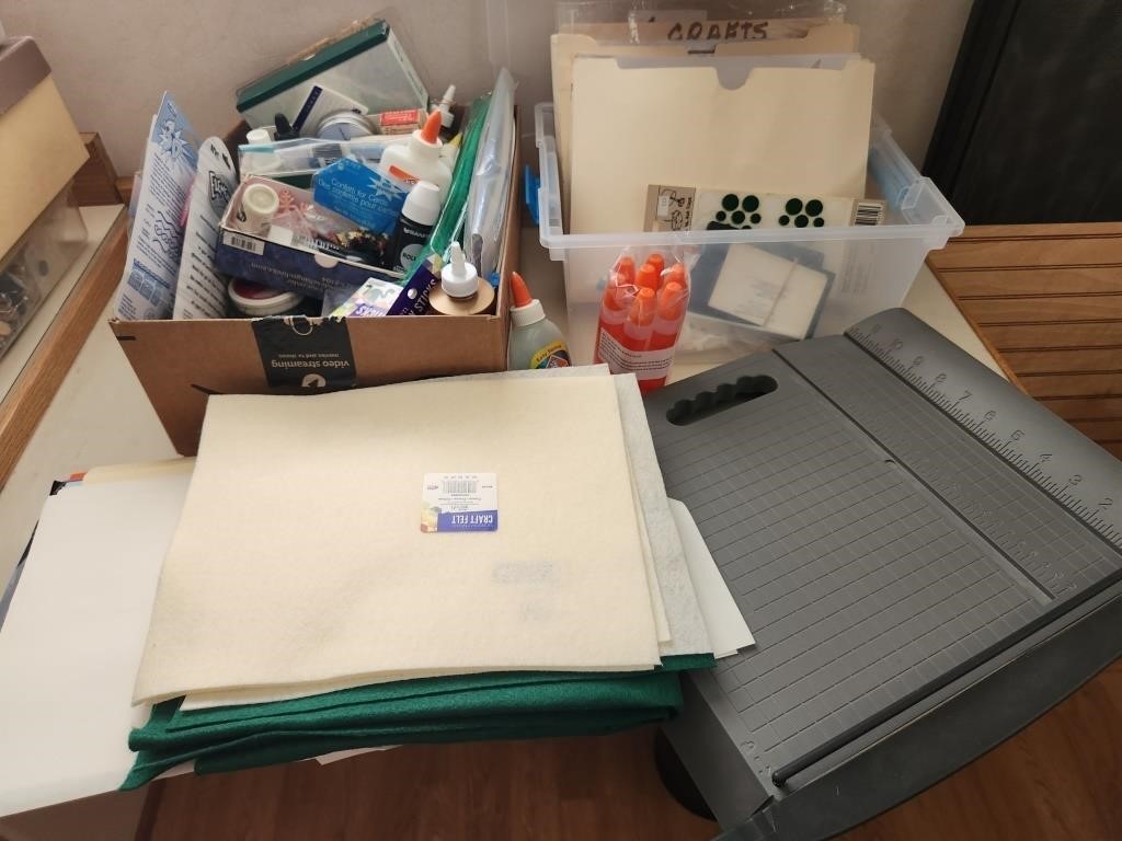 Craft and Paper Cutter Lot