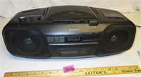 SONY AM / FM CD, Cassette Boom Box