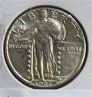 1927D Standing Liberty Quarter MS