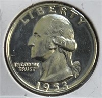 1953 Washington Quarter Gem Proof