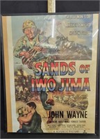 John Wayne Movie Poster Sands Of Iwo Jima