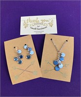 Earthly Elements Earrings and Necklace