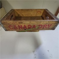 Wooden Canada Dry Box