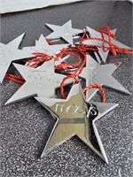 Macy Stars Christmas Ornaments - Believe 2009
