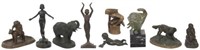 9 Bronze Sculptures