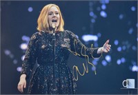 Autograph COA Adele Photo