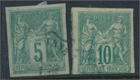 FRENCH CONGO #31-32 USED FINE