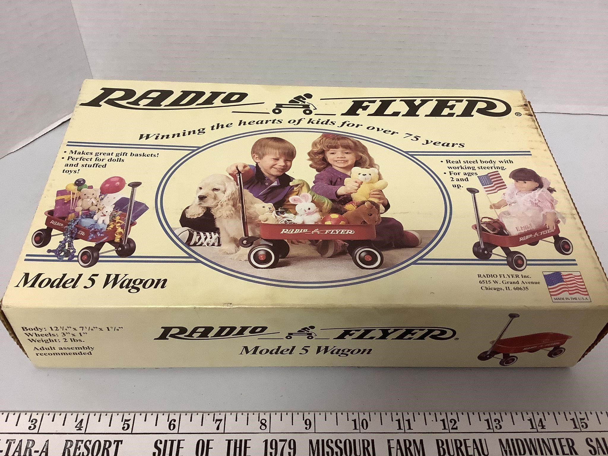 Radio Flyer Little Red Wagon Model 5 NEW