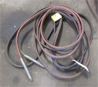 Set of torch hoses.