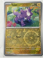 Pokémon Toxel Scarlet & Violet 071/198 Rev Holo!