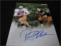 ROCKY BLEIER SIGNED 8X10 PHOTO NOTRE DAME JSA