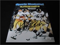 ROCKY BLEIER SIGNED 8X10 PHOTO STEELERS JSA