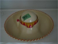 Vintage Chip and Dip bowl