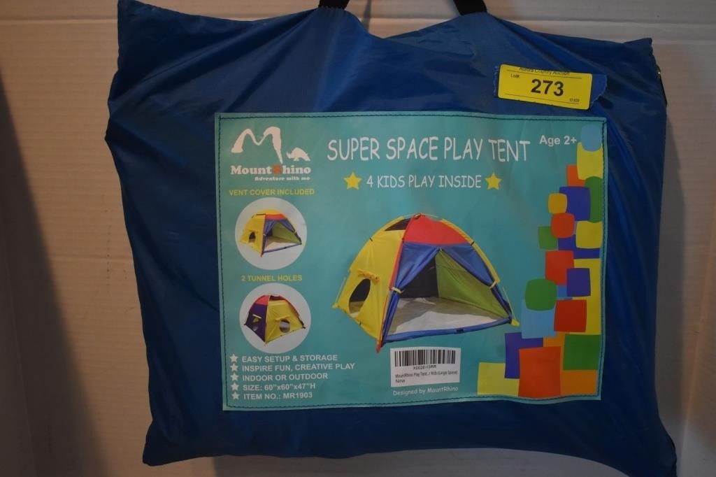 Super Space Play Tent. Like New