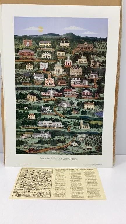 Winchester & Frederick County, Virginia poster