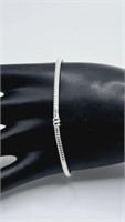 Sterling Silver Pandora Style Charm Bracelet
