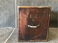 Old Wood Filing Box