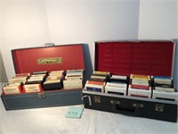 8 track tapes & 2 cases