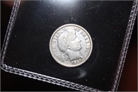 1896 Silver Barber Dime