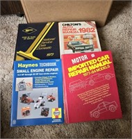 Lot of Vintage Car Engine/Repair Books