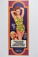 Movie Star American Style Insert Poster