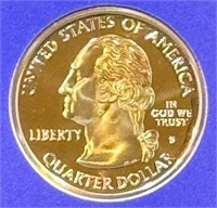 Proof 2006-S Nebraska Quarter