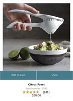 Pampered chef citrus press (2595) - It’s so easy