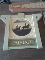 17" TALL FALSTAFF BEER SIGN PLASTIC