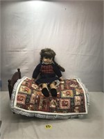 Molly American Girl Doll and Bed