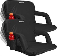 Driftsun 2 Pack Extra Wide Stadium Seats With