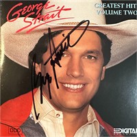 George Strait Autographed CD Liner Notes