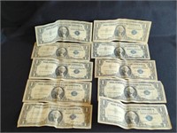 10 - 1957  $1 SILVER CERTIFICATES