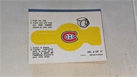 25 1973 74 OPC Hockey Rings Montreal