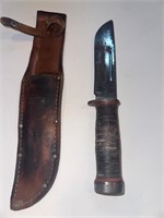 Vintage WW2 CATTARAUGUS 225Q Military Combat Knife